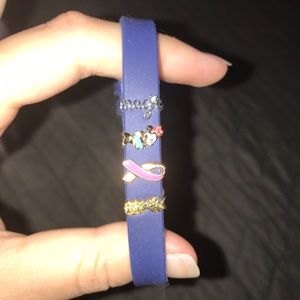 KEEP Collective silicone bracelet and charms